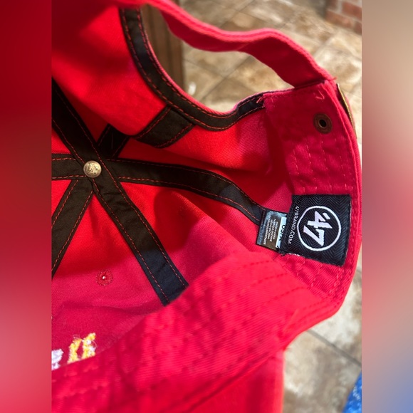 47 Brand Clean Up Kansas City Chiefs 3X Super Bowl Champions Adjustable Hat Cap - Picture 4 of 4